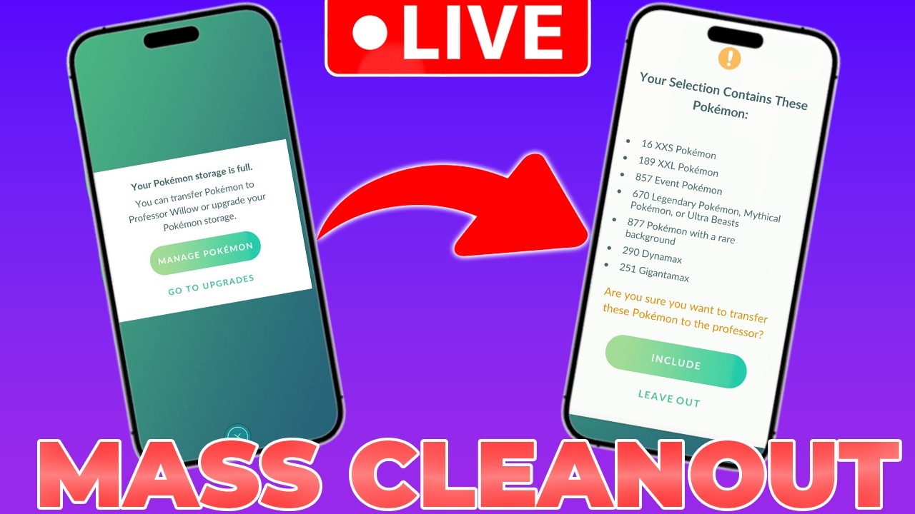 🔴 MASS STORAGE CLEANOUT - CHICAGO GO FEST PREP (!add TO GET ADDED)