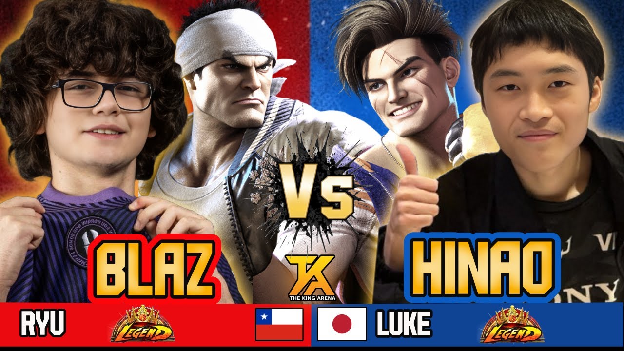 🔥 SF6 ▰ BLAZ (Ryu) vs HINAO (Luke) ▰ Street Fighter 6 🔥 ▰ 14 years old vs 16 years old