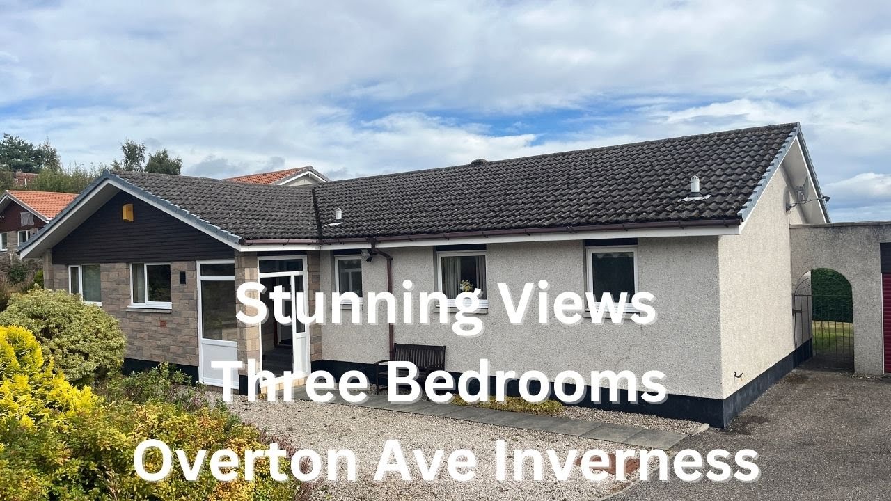 Views over Inverness - Popular Residential Area of Inverness - £300K