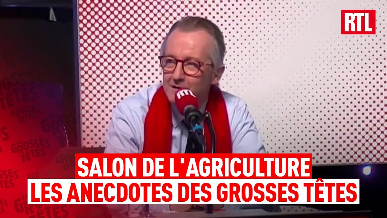 Les expériences des Grosses Têtes au Salon de l'agriculture