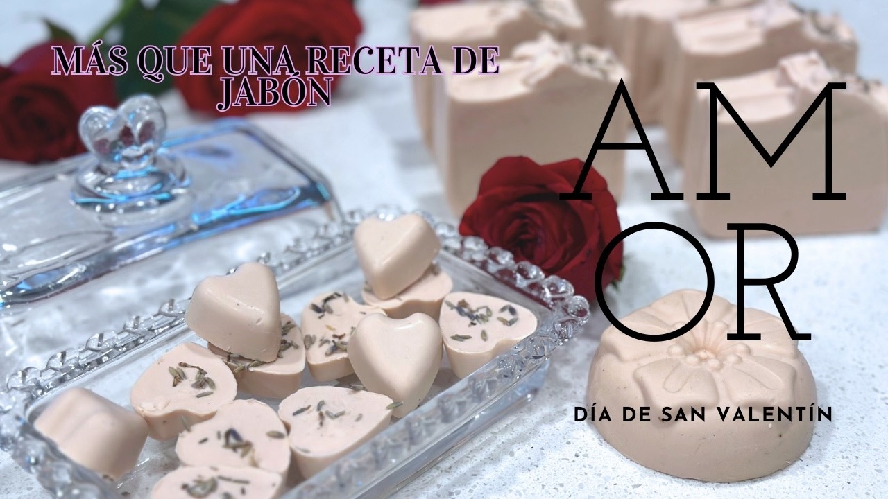 Jabón de Arcilla Rosa y Esencia de Lavanda | Receta Firme y Equilibrada