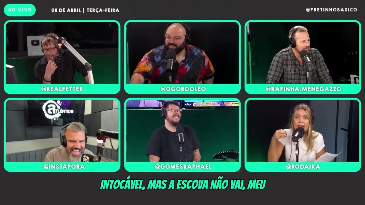 FETTER QUERENDO COMER O IVAN KKK (PRETINHO BASICO 08/04)