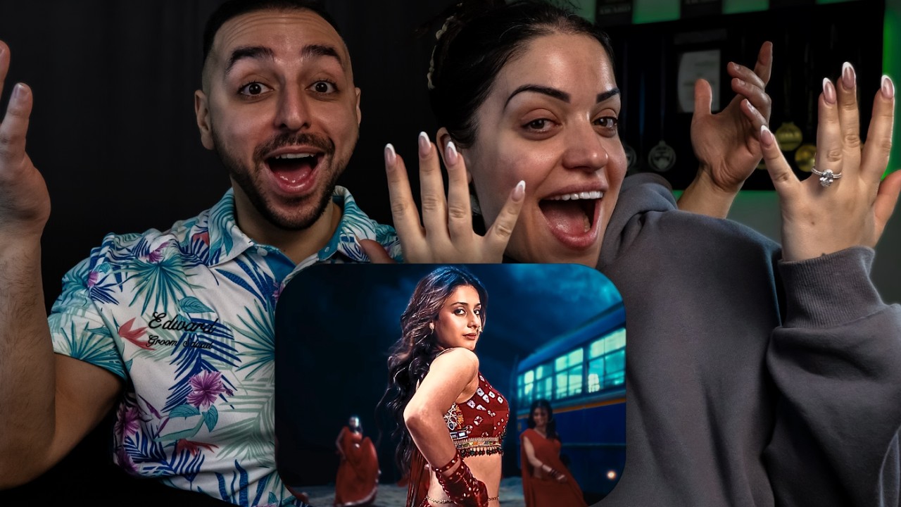 Australian Couple React To Marathi Song (Bangles)