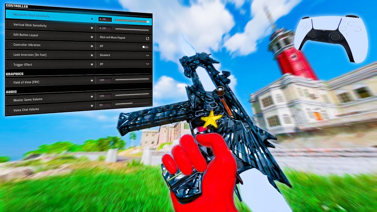PS5 Movement GOD ⭐️ + Best Warzone Controller Settings