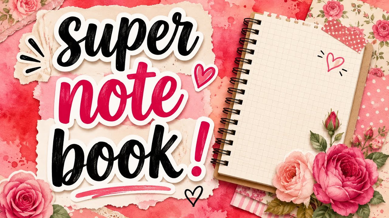 Petit note Book ! #scrapbooking #tuto 