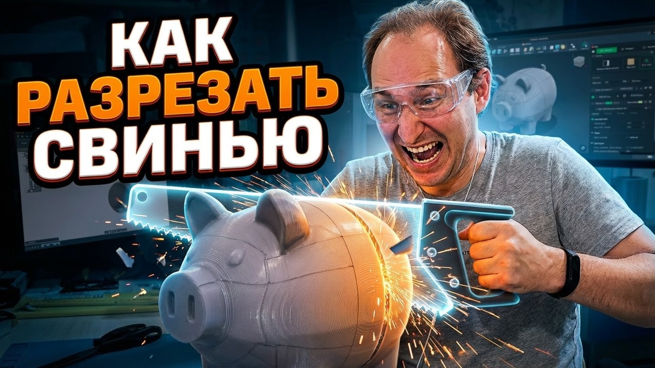 Самый странный урок по инструменту Split во Fusion 360