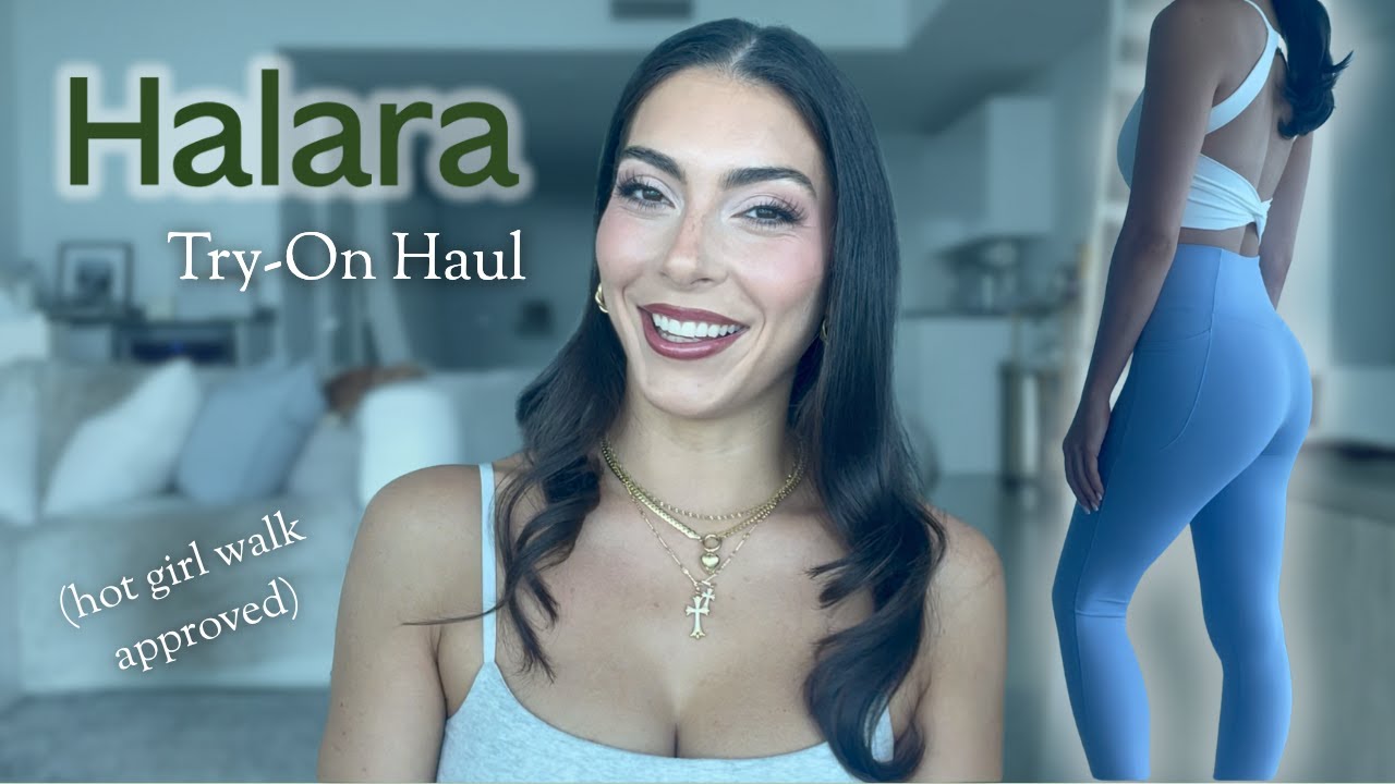 HALARA Try- On Haul 💕 | Tummy Control Butt Lifting Leggings, Dresses & More!