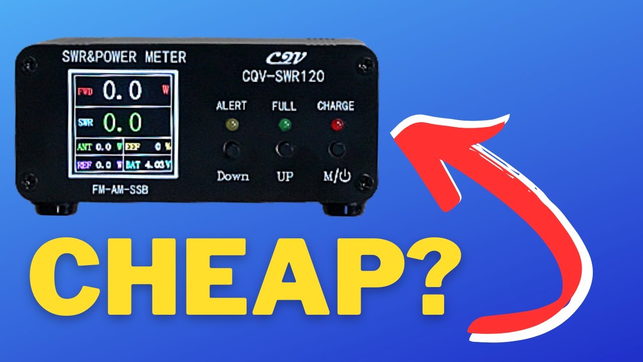 CQV-SWR120 — этот доступный измеритель КСВ/мощности действительно хорош?