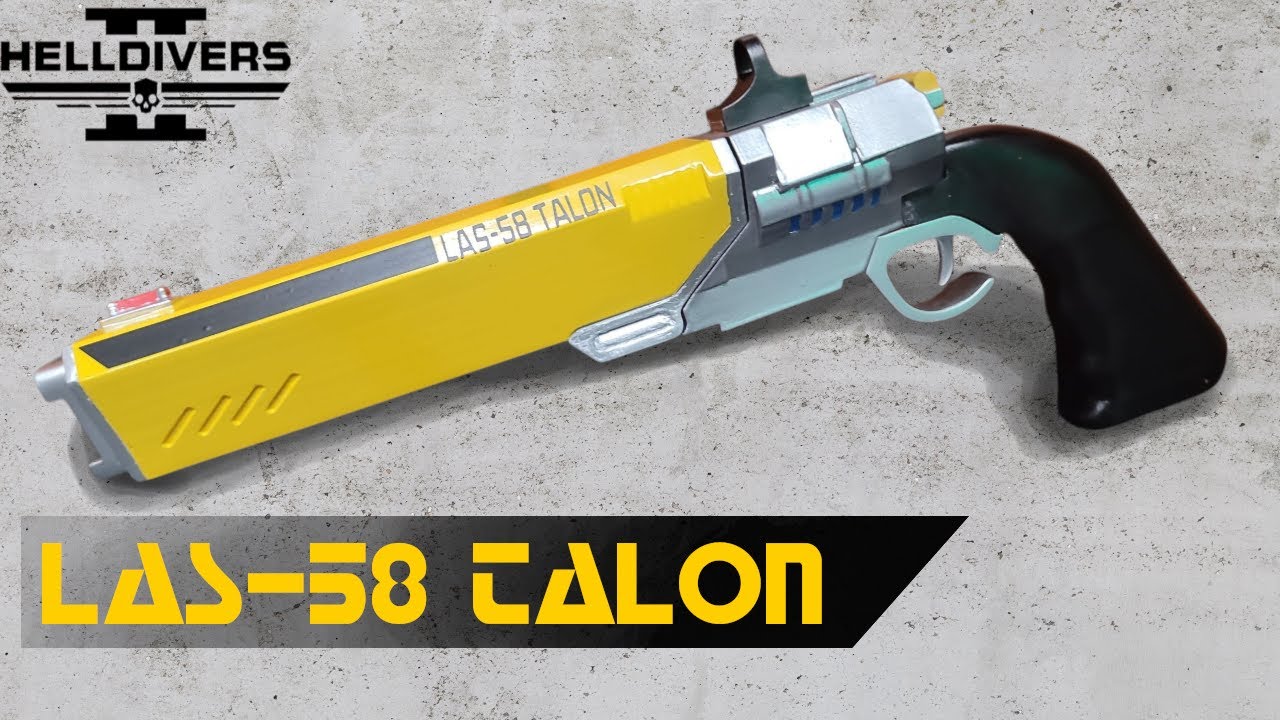 HELLDIVERS II LAS-58 TALON (3D PRINTED PROP)