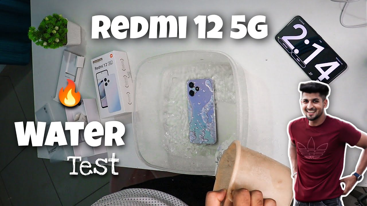 Redmi 12 5G Water Test | Waterproof Hai Ya Nahin?