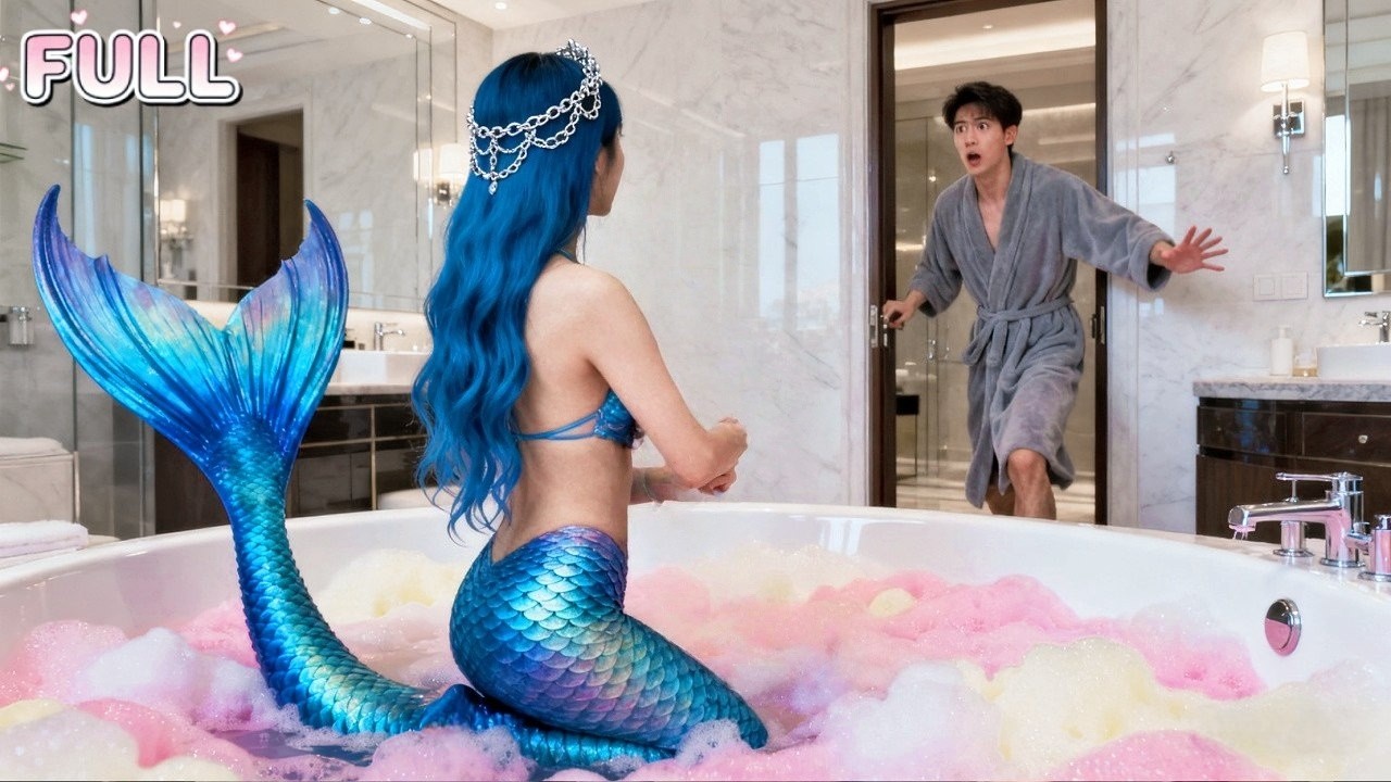 Desperate CEO Made a Fisher Girl His Cure—7 Yrs Later,a Mermaid with a Baby Shows Up in His Bathtub!