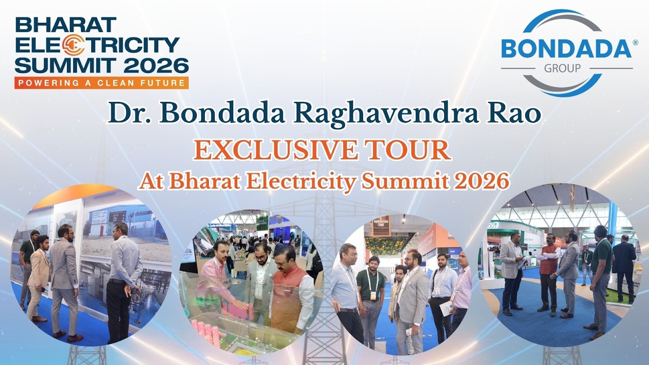 Bharat Electricity Summit 2026 | CMD Bondada Raghavendra Rao Explores Energy Innovations
