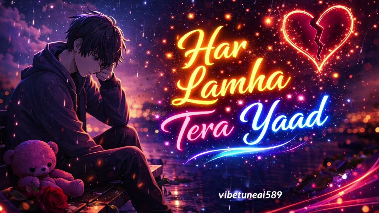 Har Lamha Tera Yaad 💔 | Sad Lofi Remix | Broken Heart Vibes