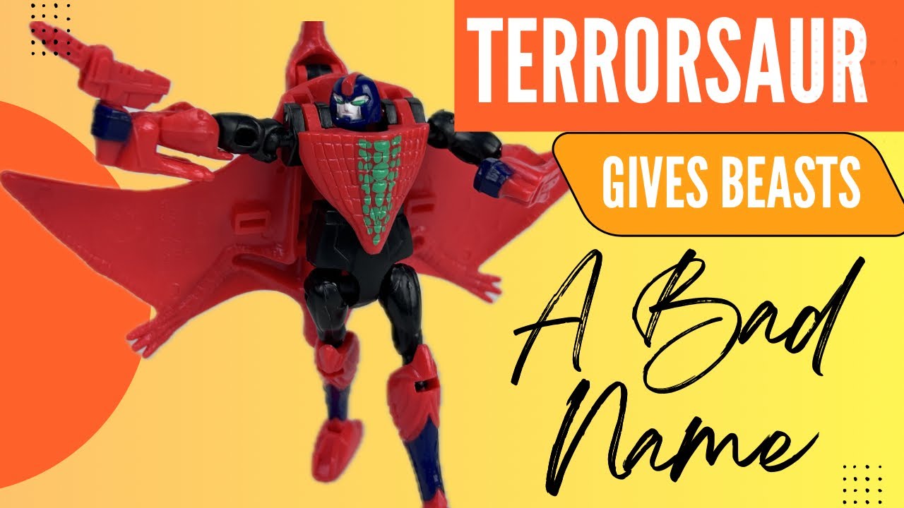 Terrorsaur!! Beast Wars quick change robot! Giving Beasts a bad name. Intro, Unboxing and Review!