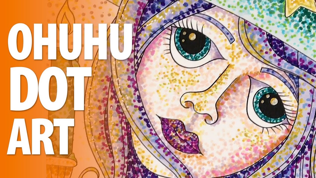 Ohuhu Markers & Thousands of Dots [Creating Pointillism Art]