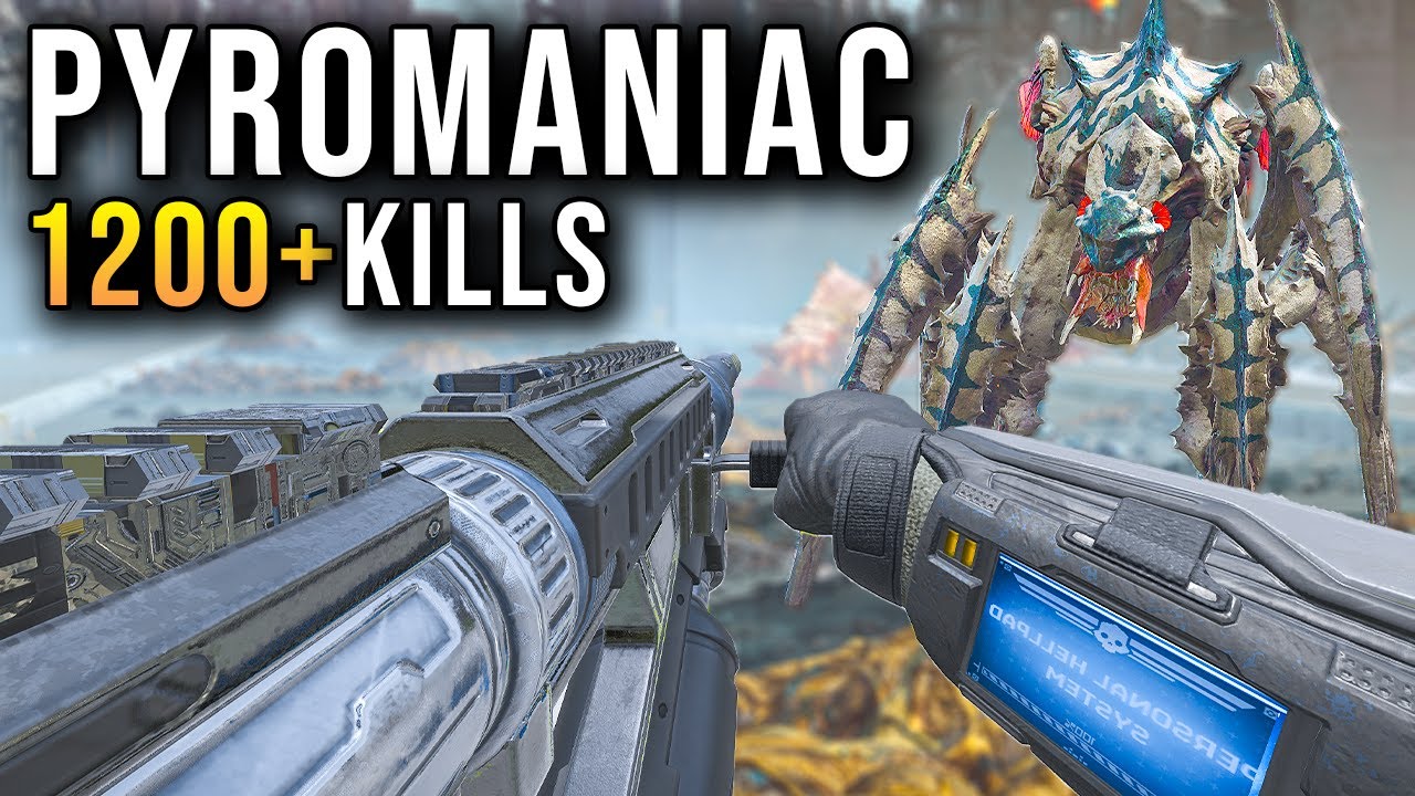 Helldivers 2 | Full 'PYROMANIAC' Loadout to INCINERATE Terminid Planets!?!? - Solo Max Difficulty