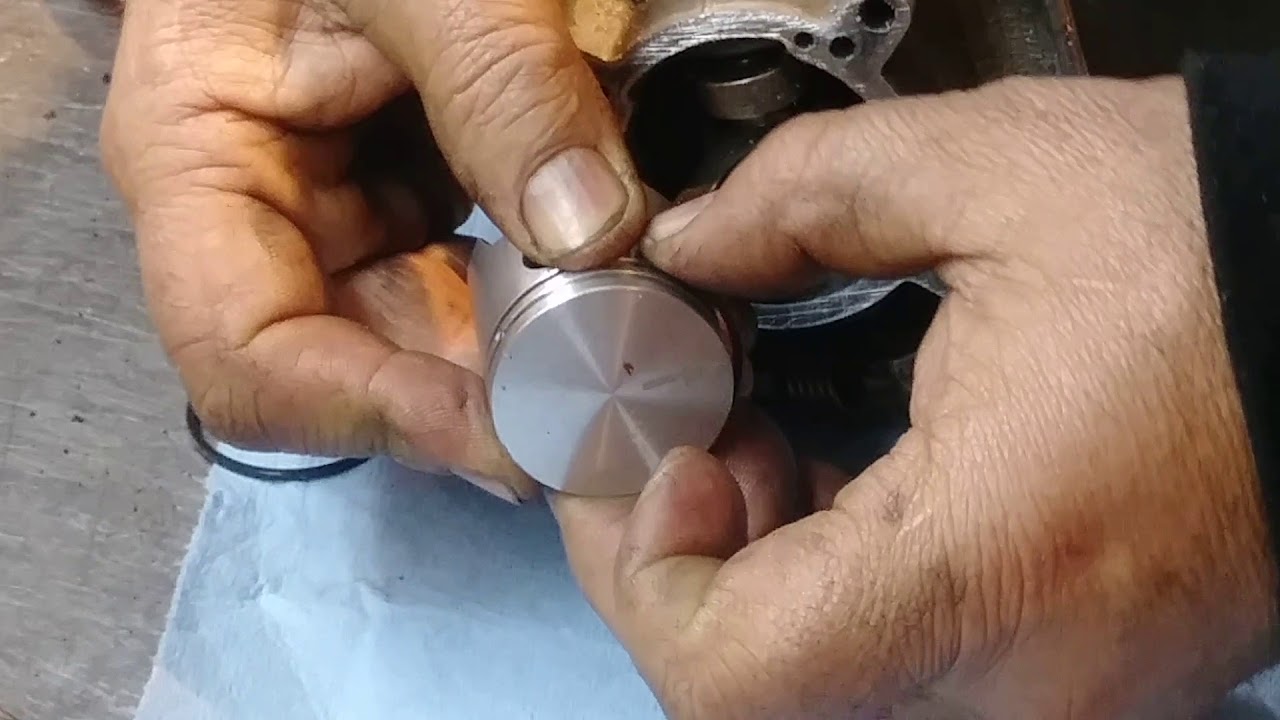 RDMJ.V..384.COMO CAMBIAR ANILLOS EN UN PISTON 2 CICLOS.
