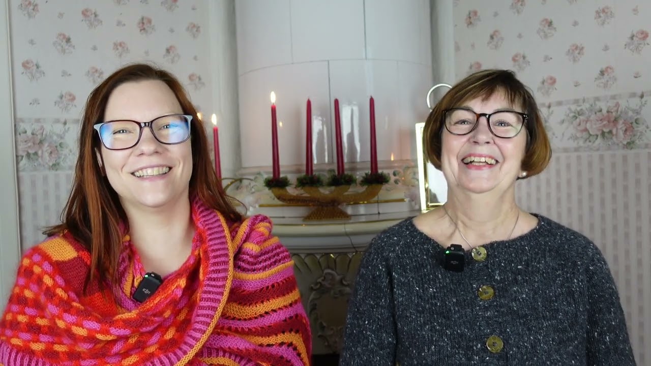 69. 1:a advent. Designern Nadia Crétin- Léchenne och podden La fille de laine.