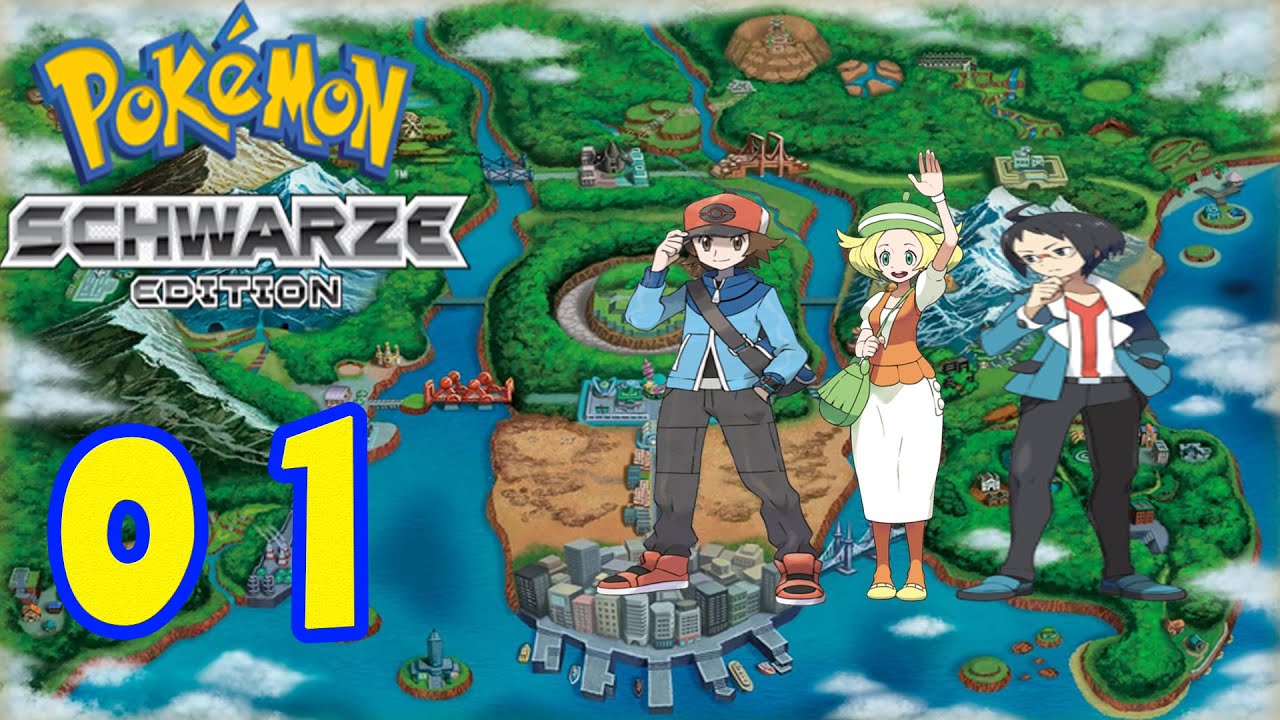 Willkommen in der Einall Region 🌍 Pokémon Schwarze Edition #01