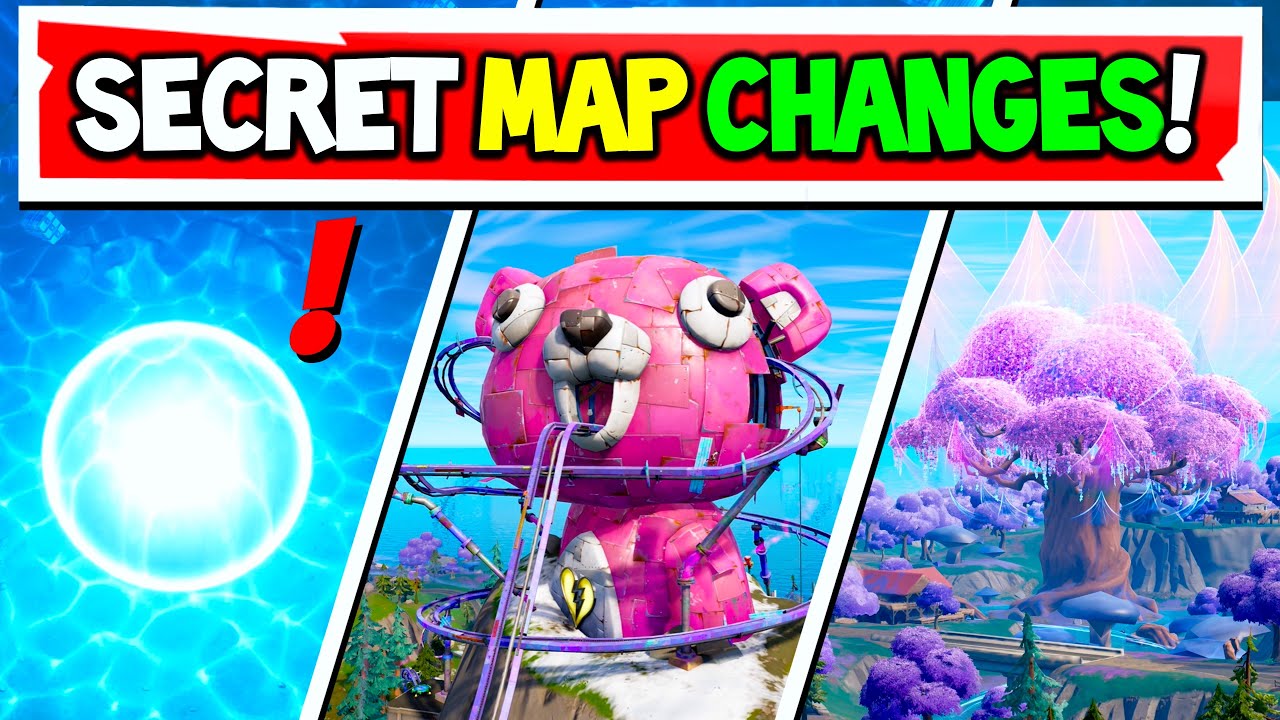 Fortnite Season 3 SECRET MAP CHANGES 
