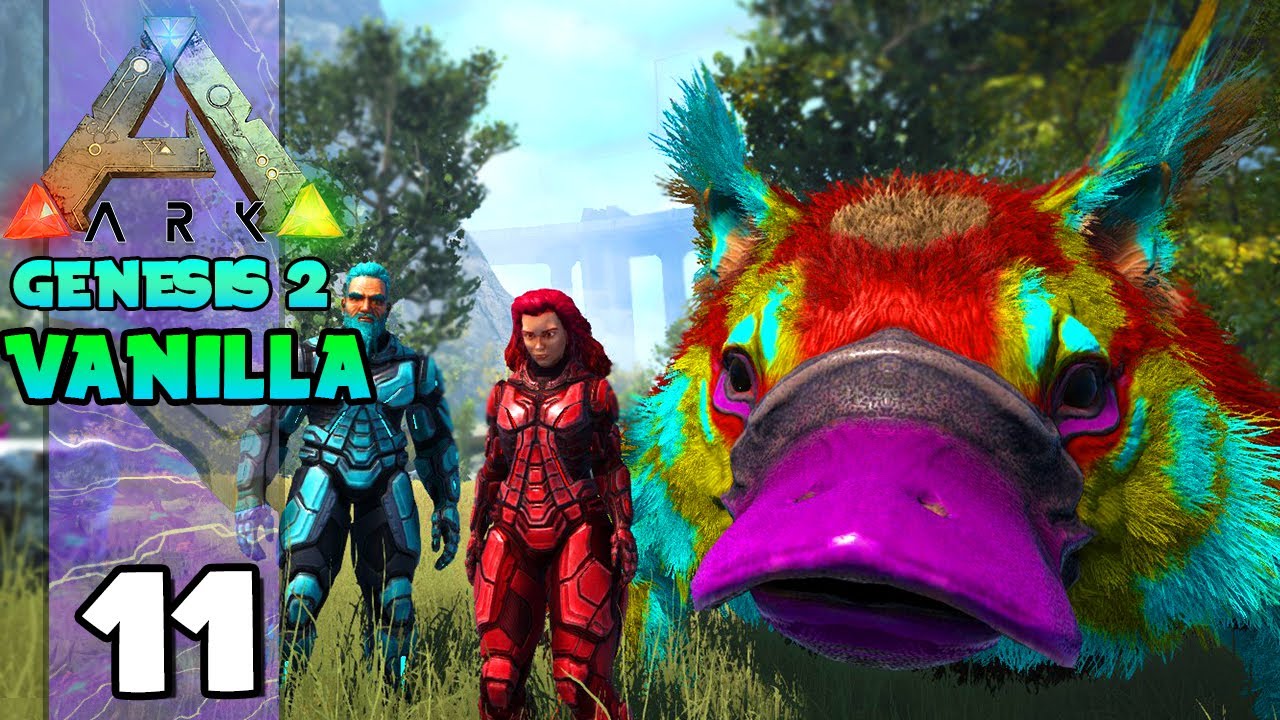 A MANEIRA MAIS FÁCIL DE DOMAR A MAEWING!!! ARK: GENESIS 2 (VANILLA) 11