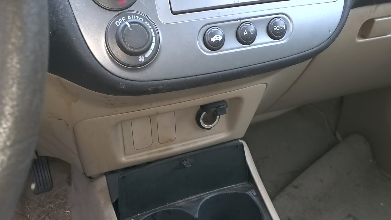 2003 Honda Civic Cigarette Lighter Fuse, Power Outlet Fuse & Circuit Explained