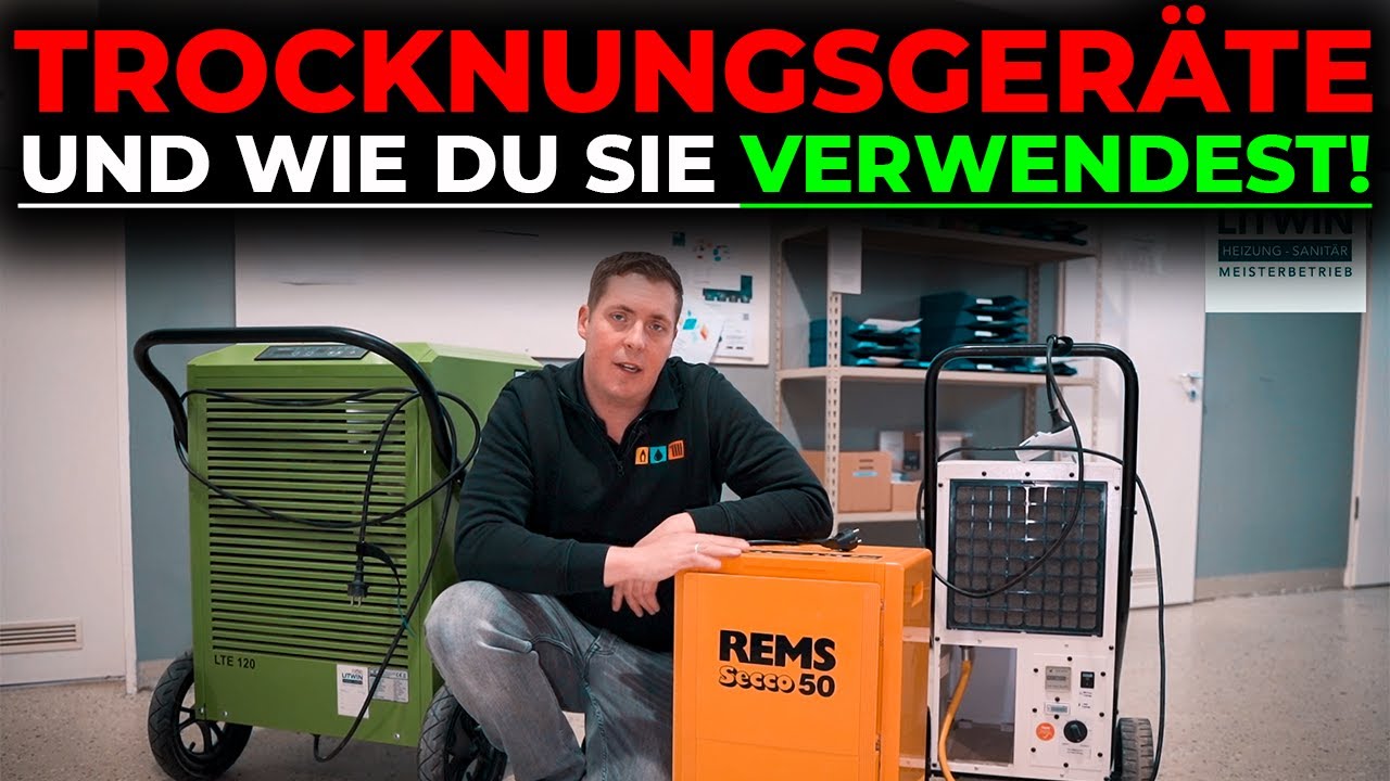 Trocknungsgeräte und wie du sie verwendest | Litwin Heizung Sanitär GmbH aus Troisdorf