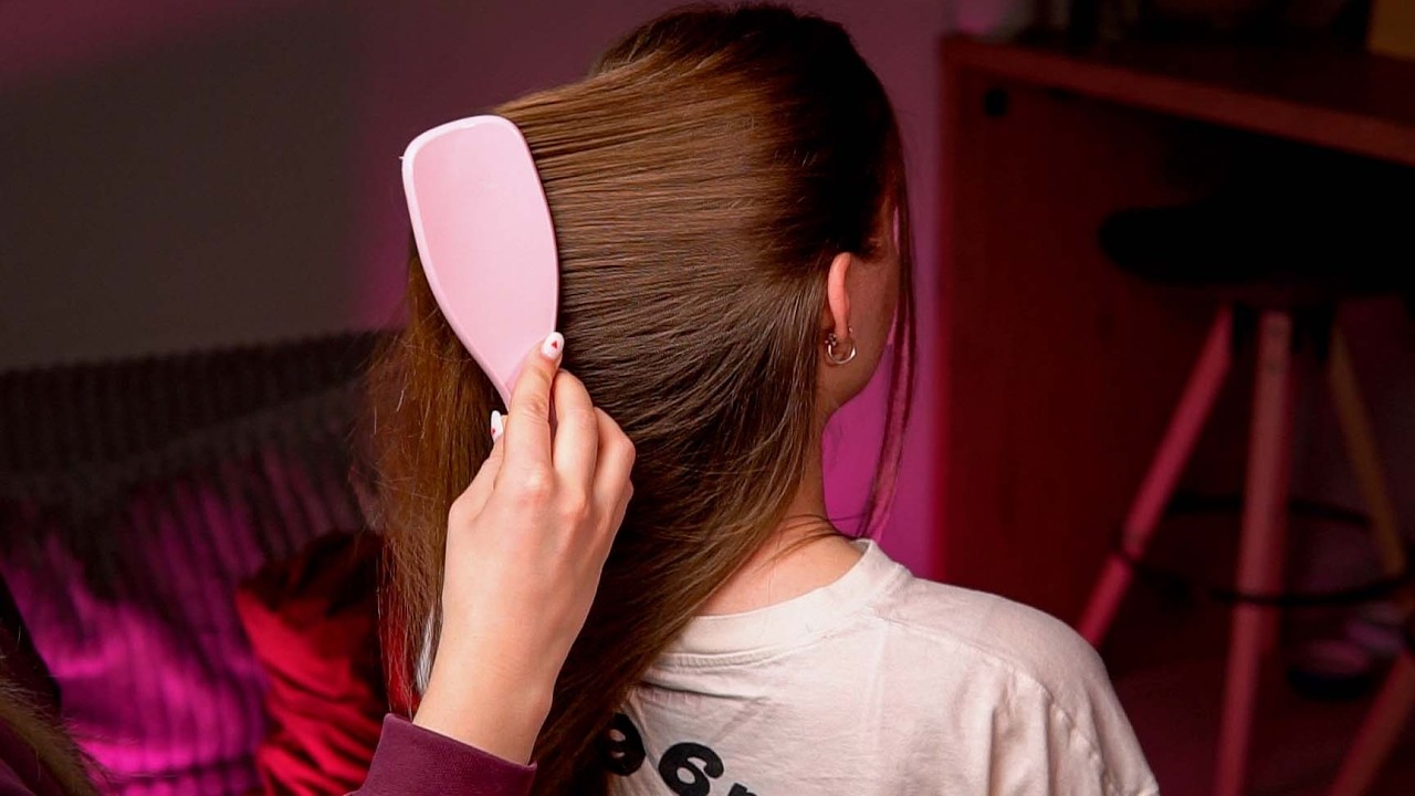 ASMR Tingle Therapy 🌙 Pure Hair Brushing for Deep Sleep (No Talking)