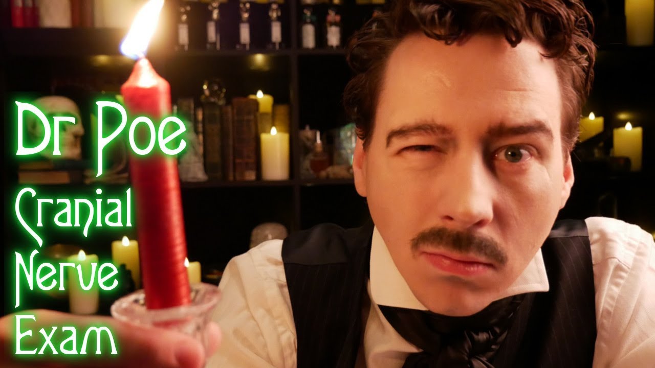 ASMR Cranial Nerve Exam 🕯️ Poe Altered Carbon Style Roleplay 👁️