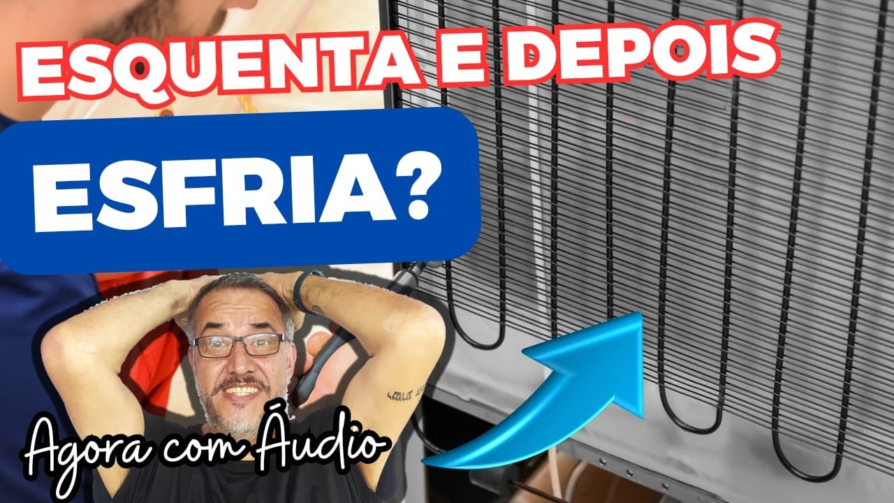 ❄️🔧Porque condensador esfria de repente? Obstrução por Umidade,  Solda entupida ou Filtro Saturado?