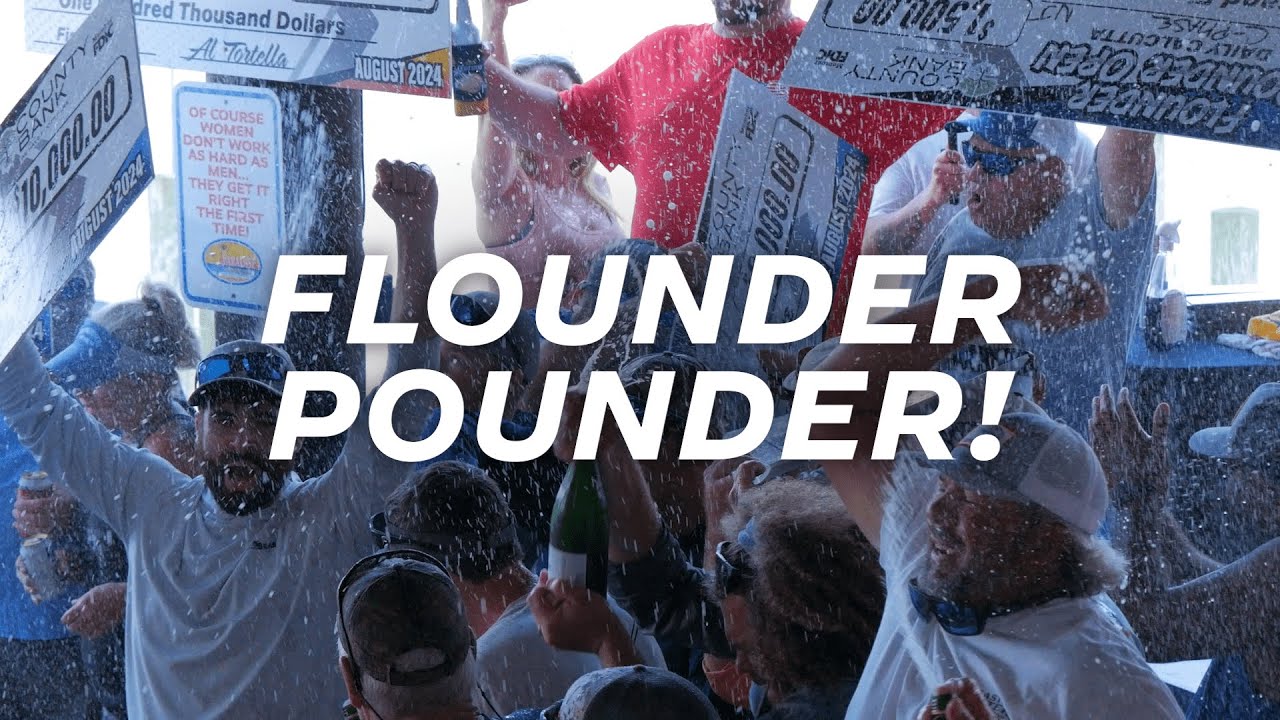 We Filmed The Largest Flounder Tournament In The World