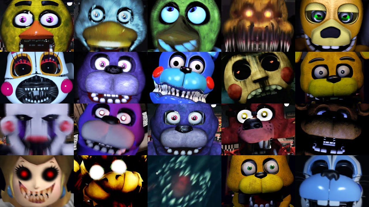 Jumpscares Collection #31 - 360 FNAF, TRTF, Glitched Attraction, & more!