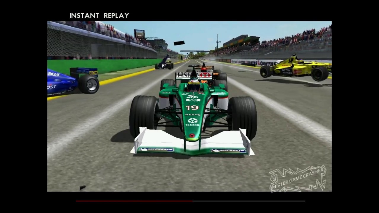 F1 Challenge '99-'02 Crashes