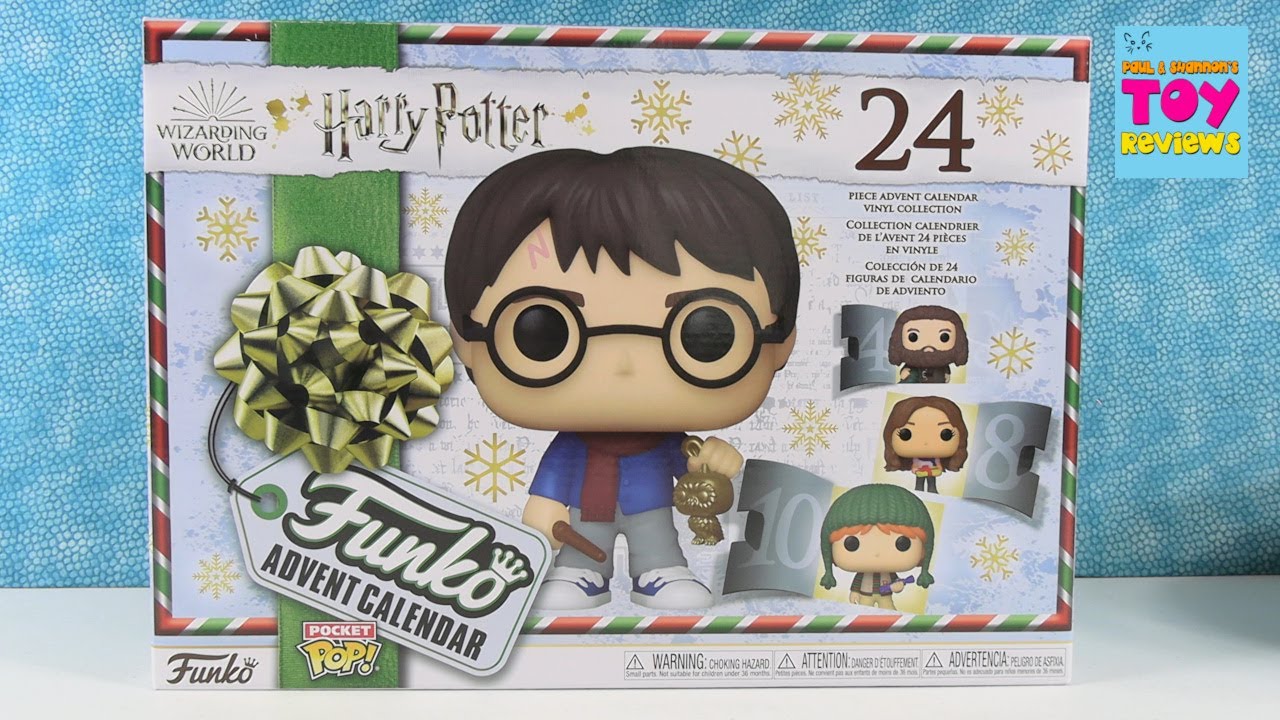 Funko Pocket Pop Harry Potter Figure Advent Calendar Unboxing Review | PSToyReviews