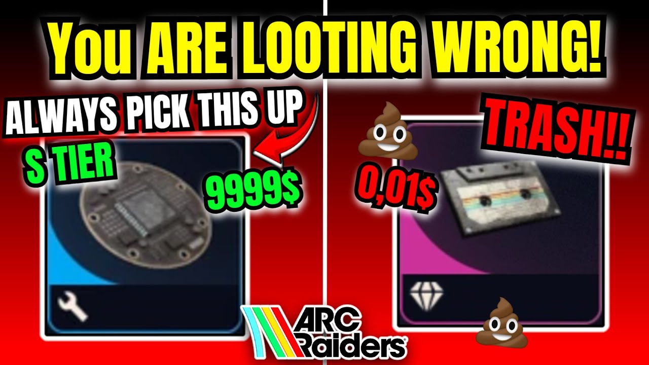 ПОЛНОЕ руководство по добыче ARC Raiders (ОБЪЯСНЕНИЕ Оружия, Ценности добычи и Материалов)