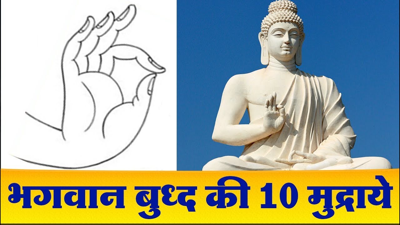 भगवान बुद्धा की १० मुद्राये | 10 Mudras of Lord Buddha