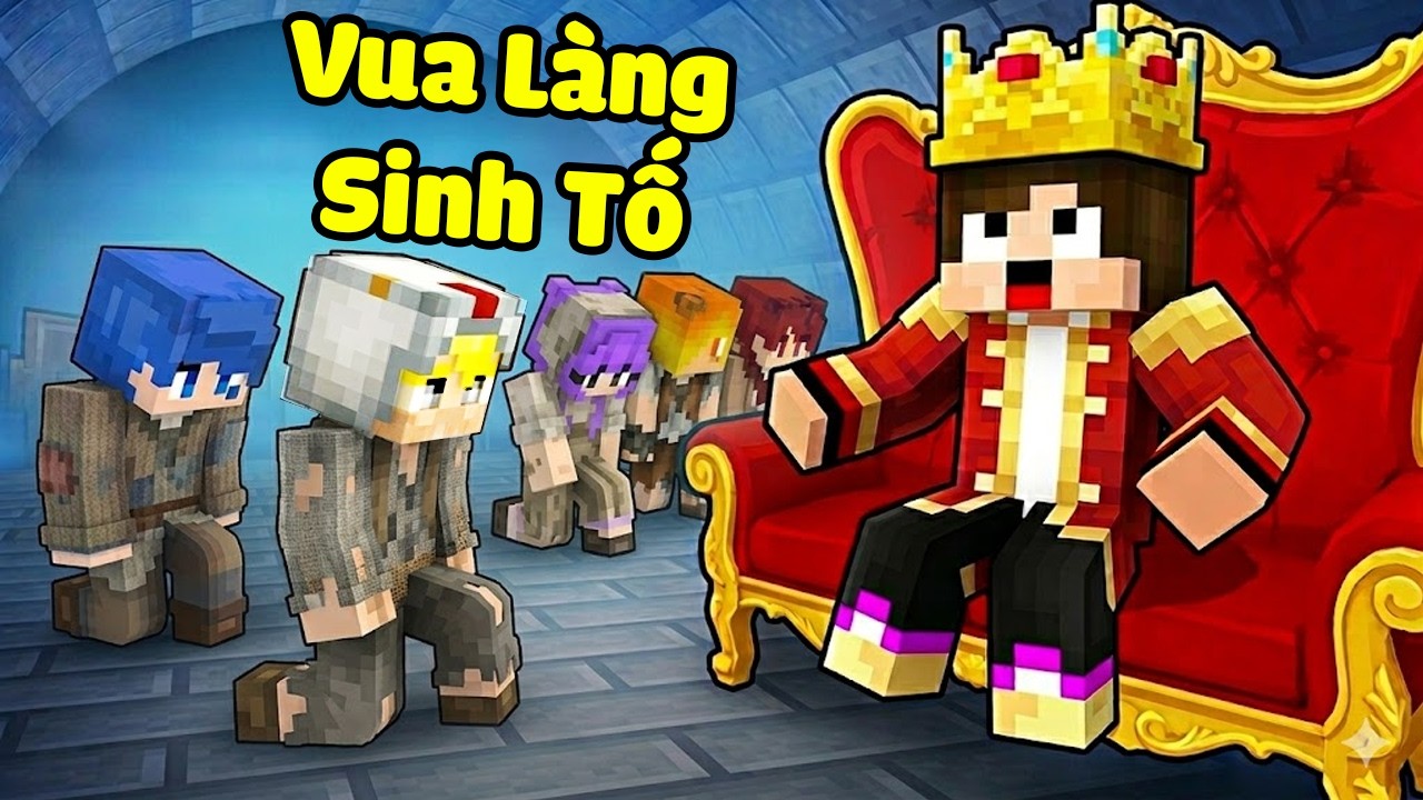 Sầu Ri&ecirc;ng Trở Th&agrave;nh VUA Của L&Agrave;NG SINH TỐ Trong Minecraft