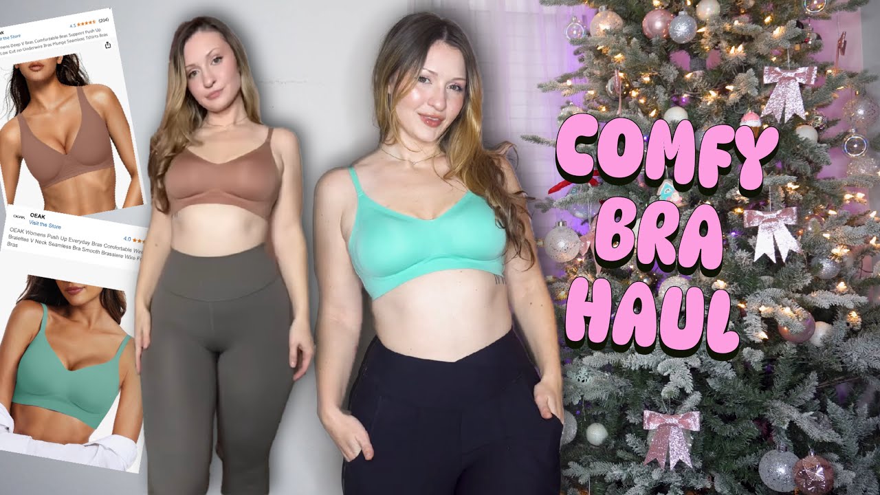 Comfy Bra Haul w/ OEAK Bras