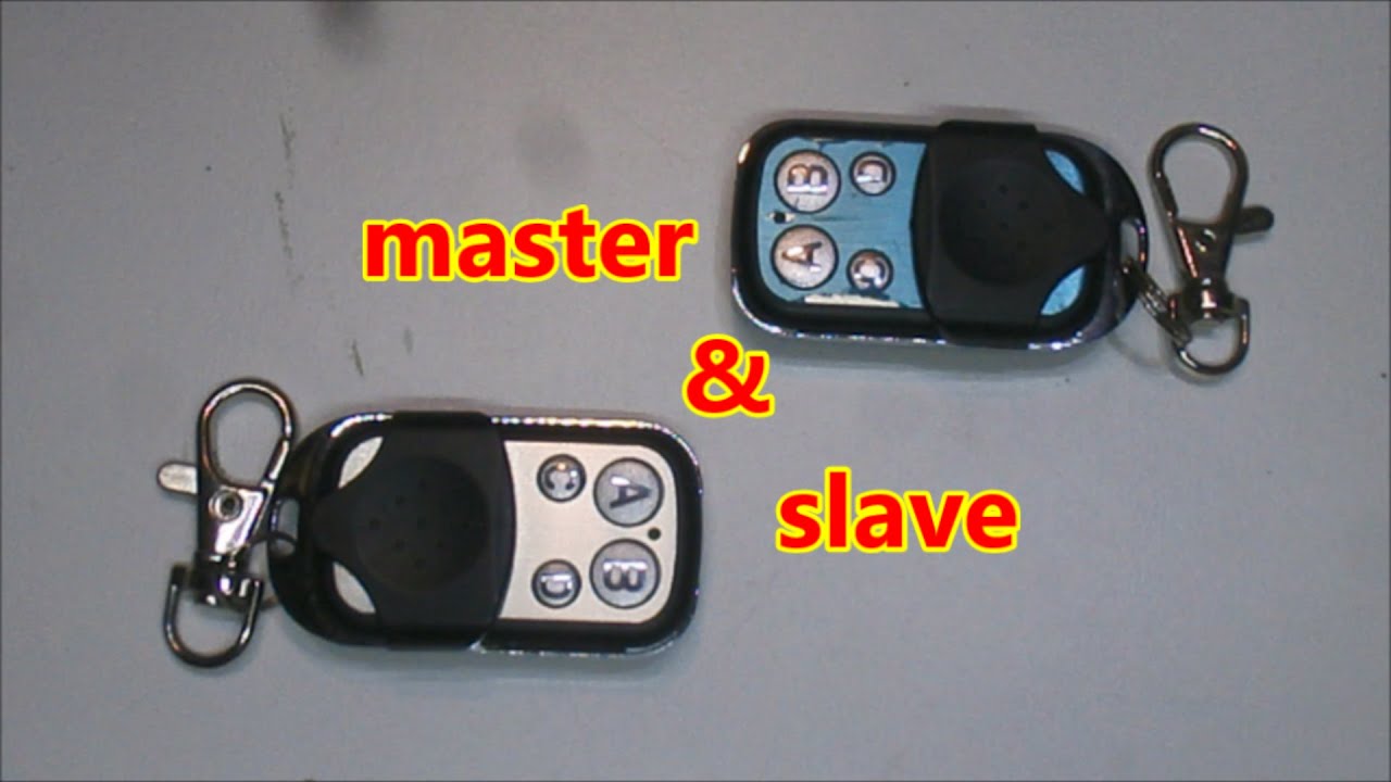 ⚡ radiocomandi master & slave come riconoscerli (commerciali) tutorial