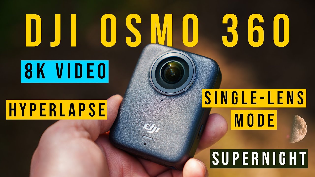 DJI Osmo 360 in Real Everyday Life (testing lots of features)
