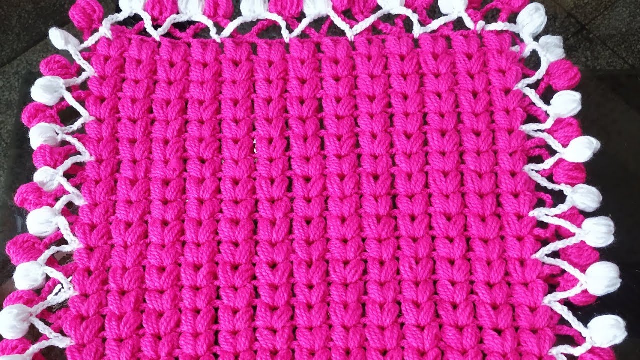 How to crochet easy tablemat/So easy tablemat making#Wowcreation