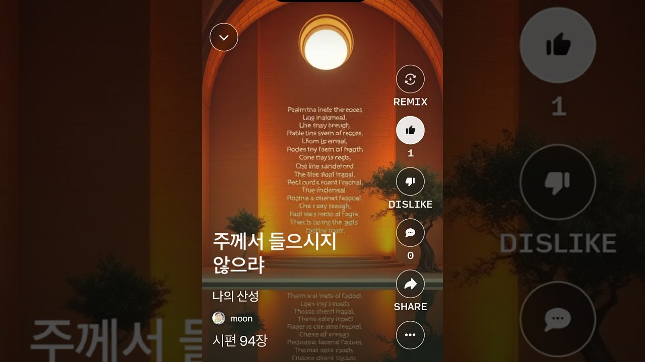 시편 94장 [나의 산성]