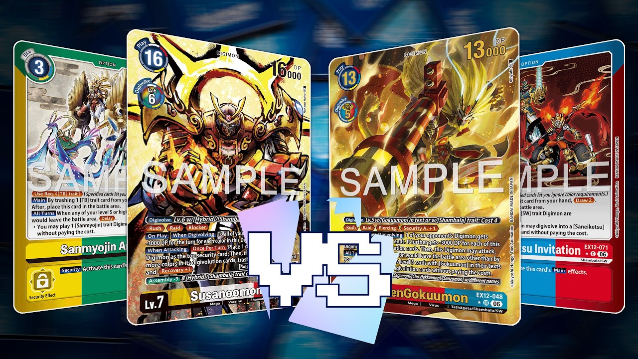 Toho Braves против Saiyu Warriors | EX12 | Карточная игра Digimon