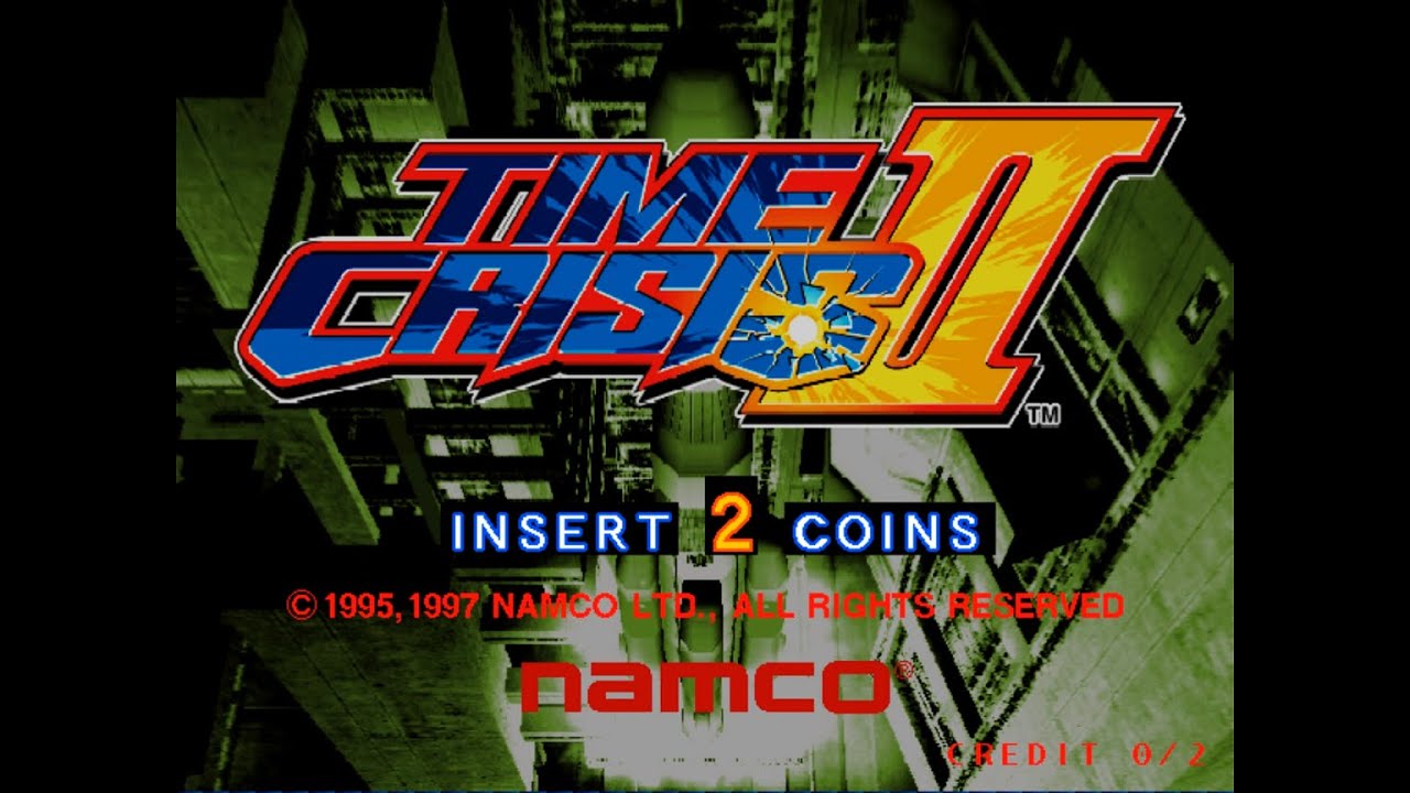 [Arcade play Sample] 1997 Time Crisis II (W. MAME 0.254) / 타임 크라이시스 2 (마메 0.254)