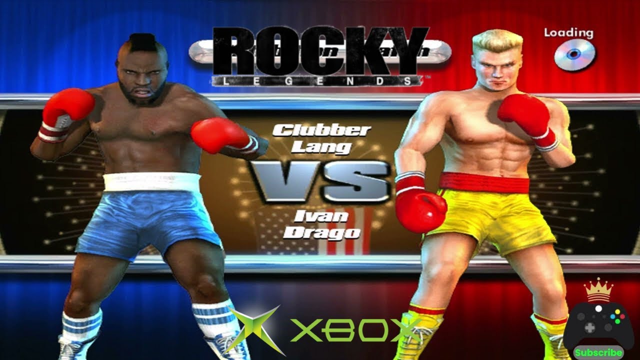 Rocky Legends XBOX Clubber Lang VS Ivan Drago Custom Fight 9 [2025]