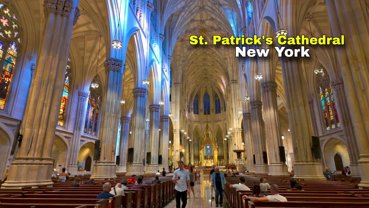 Inside St. Patrick’s Cathedral New York City MOST FAMOUS Church