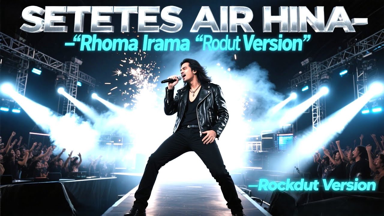 SETETES AIR HINA - Rhoma Irama | Rockdut Version Live Penuh Energi dan Emosi! 🔥