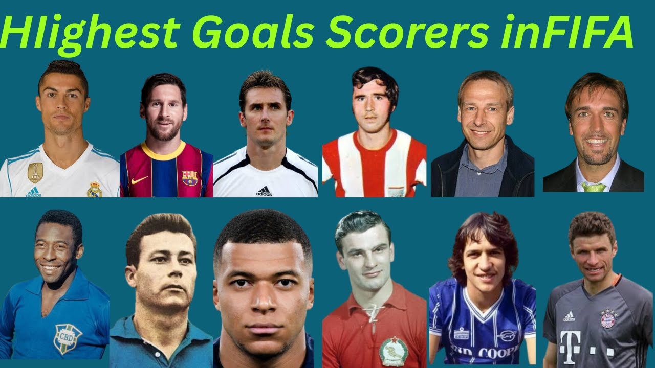 Most Goals in FIFA World Cup History Legendary Players