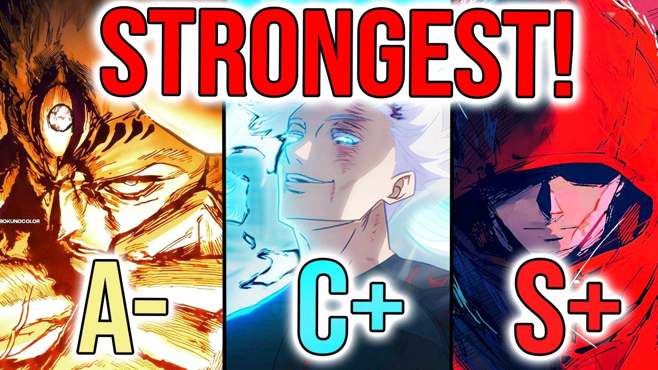 The Top 5 STRONGEST Characters RANKED In Jujutsu Kaisen!! | JUJUTSU KAISEN MODULO (JJK)