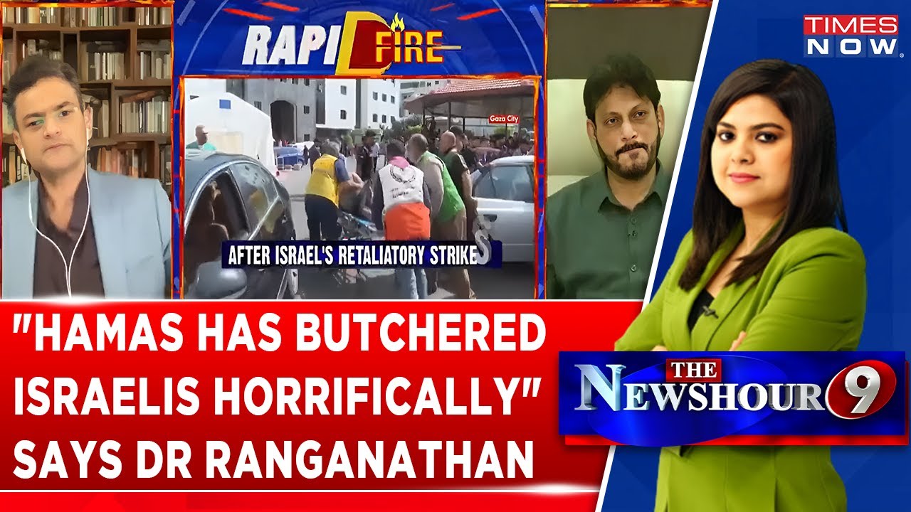 'Hamas Was Democratically Elected By The Gazans,' Dr Ranganathan Fact Checks Panelists